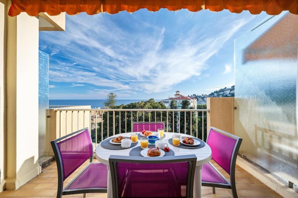 Le Fontana Rosa - Vue Mer - Terrasse - Parking Inclus Mentona Zewnętrze zdjęcie