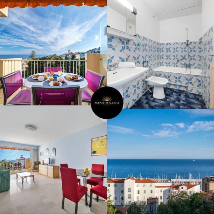 Le Fontana Rosa - Vue Mer - Terrasse - Parking Inclus Mentona Zewnętrze zdjęcie